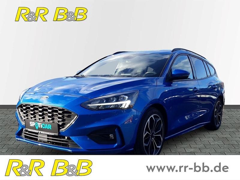 Gebraucht Ford Focus ST-Line 150 PS (110 kW) 2019 Blau Kombi