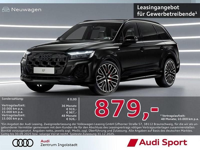 Mythosschwarz Neu 2025 Audi Q7 Business SUV | 100.450 € (Teuer) - Bild 1/3