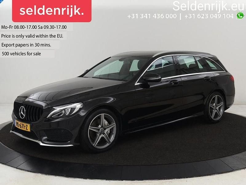 Schwarz Gebraucht 2017 Mercedes C180 Business Kombi | 13.000 € (Fairer Preis) - Bild 1/4
