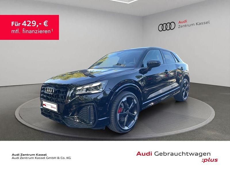 Mythosschwarz metallic Gebraucht 2022 Audi Q2 S-Line SUV | 33.990 € (Fairer Preis) - Bild 1/3