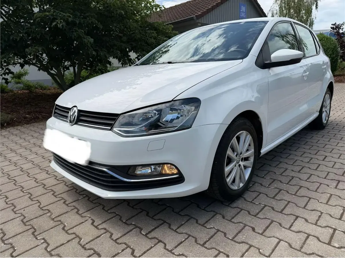Gebraucht VW Polo Comfortline 90 PS (66 kW) 2017 Weiß Kleinwagen