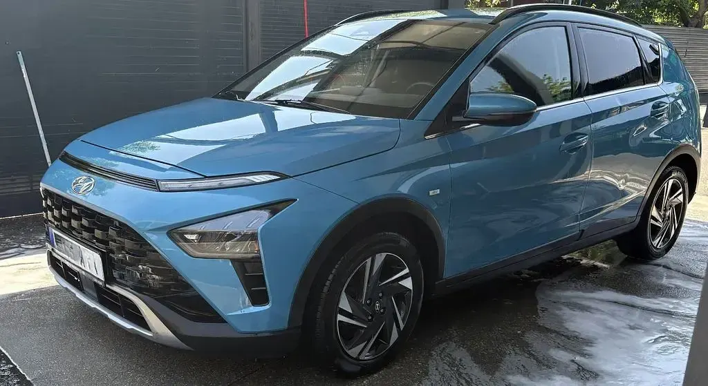 Gebraucht Hyundai Bayon Trend 101 PS (74 kW) 2021 Blau SUV