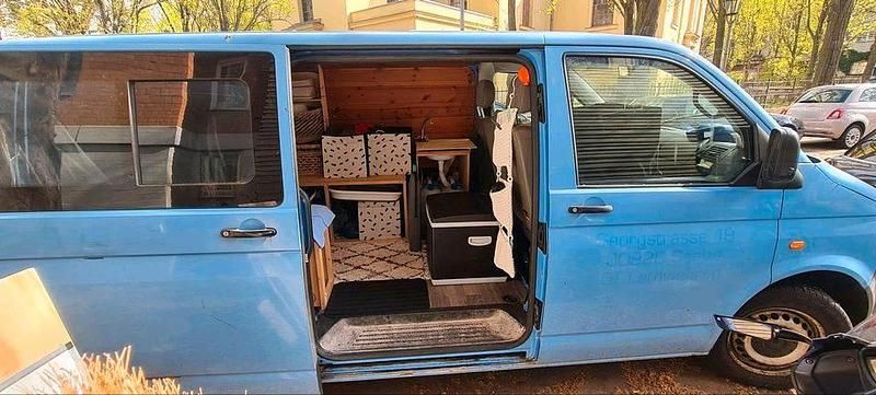 Usata VW Transporter 86 CV (63 kW) 2003 Blu Furgone