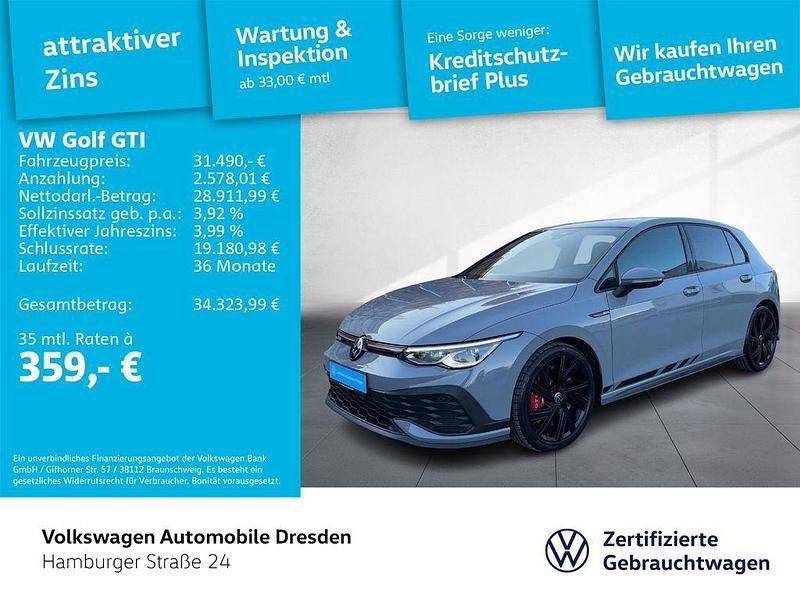 Mondsteingrau Gebraucht 2022 VW Golf GTI Clubsport Limousine | 31.490 € (Guter Preis) - Bild 1/4