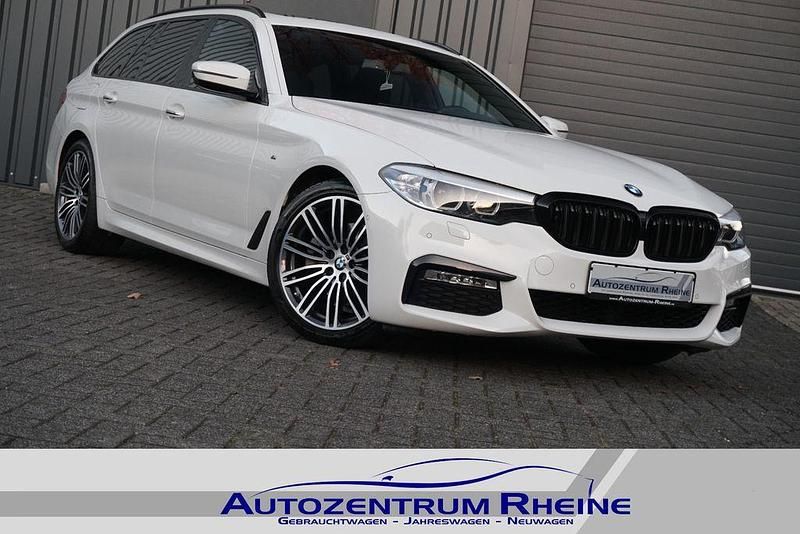 Weiß Gebraucht 2018 BMW 520 M Sport Limousine | 28.888 € (Fairer Preis) - Bild 1/4