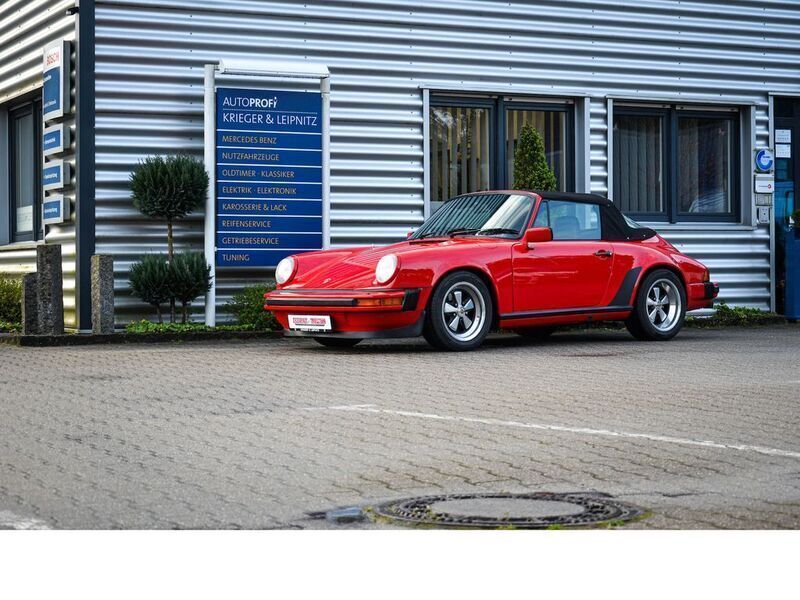 Gebraucht Porsche 911SC 179 PS (131 kW) 1983 Rot Cabrio