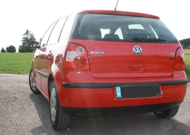 Brugt VW Polo 64 HK (47 kW) 2002 Rød Hatchback