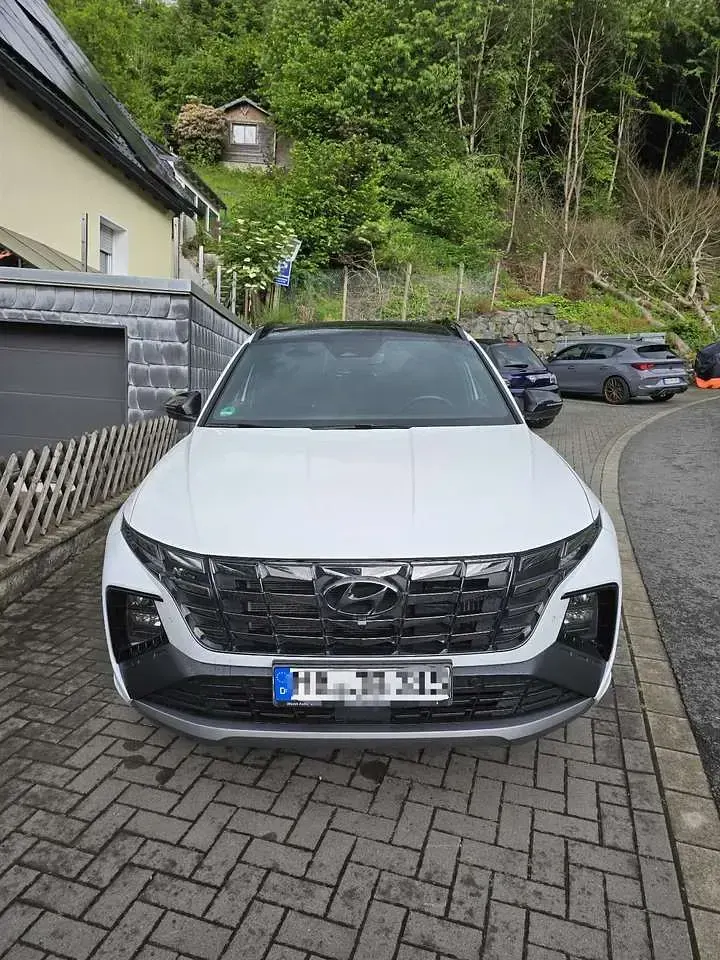 Gebraucht Hyundai Tucson N Line 265 PS (194 kW) 2022 Weiß SUV