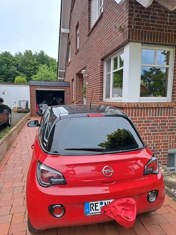 Gebraucht Opel Adam Glam 101 PS (74 kW) 2015 Rot Kleinwagen