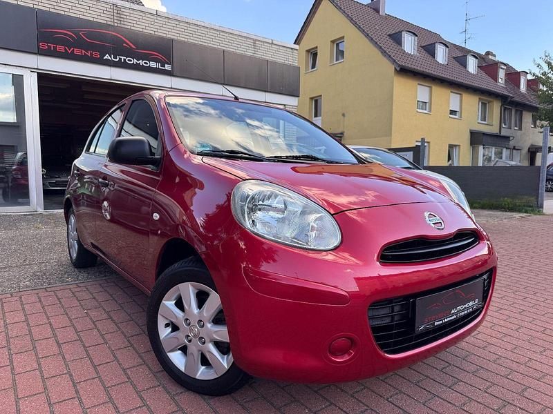 Gebraucht Nissan Micra S 80 PS (58 kW) 2013 Rot Kleinwagen