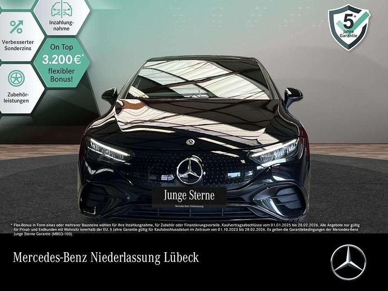 Schwarz Gebraucht 2022 Mercedes EQE350 Advanced Plus Limousine | 39.490 € (Etwas zu teuer) - Bild 1/3