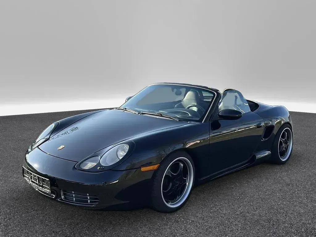 Usado Porsche Boxster S 252 CV (185 kW) 2001 Negro Descapotable