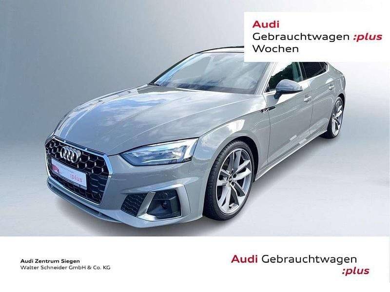 Quantumgrau Gebraucht 2021 Audi A5 S-Line Coupé | 30.610 € (Guter Preis) - Bild 1/4