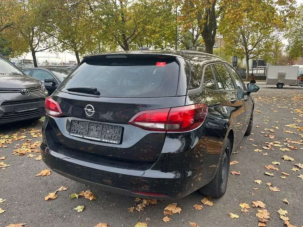 Gebraucht Opel Astra Edition 122 PS (89 kW) 2021 Schwarz Kombi