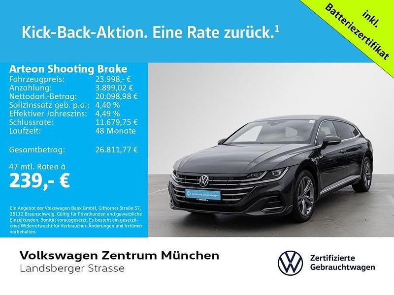 Gebraucht VW Arteon R-line 218 PS (160 kW) 2022 Grau Limousine