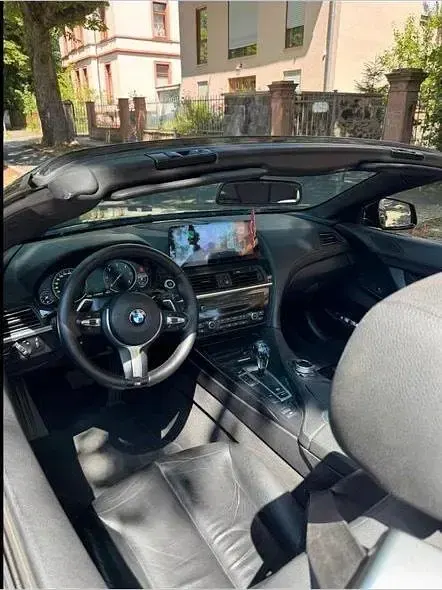 Gebraucht BMW 640 Cabriolet 313 PS (230 kW) 2012 Schwarz Cabrio