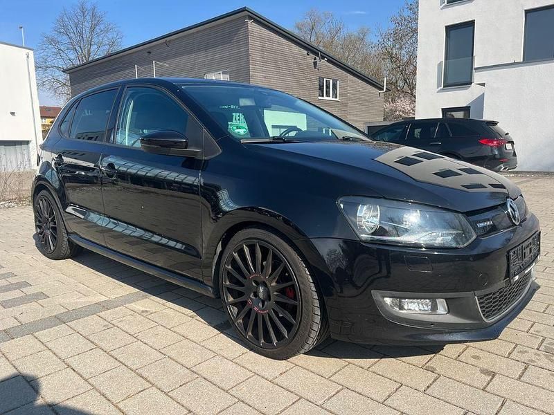 Gebraucht VW Polo Highline 90 PS (66 kW) 2010 Schwarz Kleinwagen