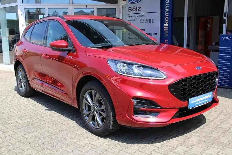 Lucid rot metallic Gebraucht 2021 Ford Kuga ST-Line X SUV | 24.990 € (Fairer Preis) - Bild 1/4
