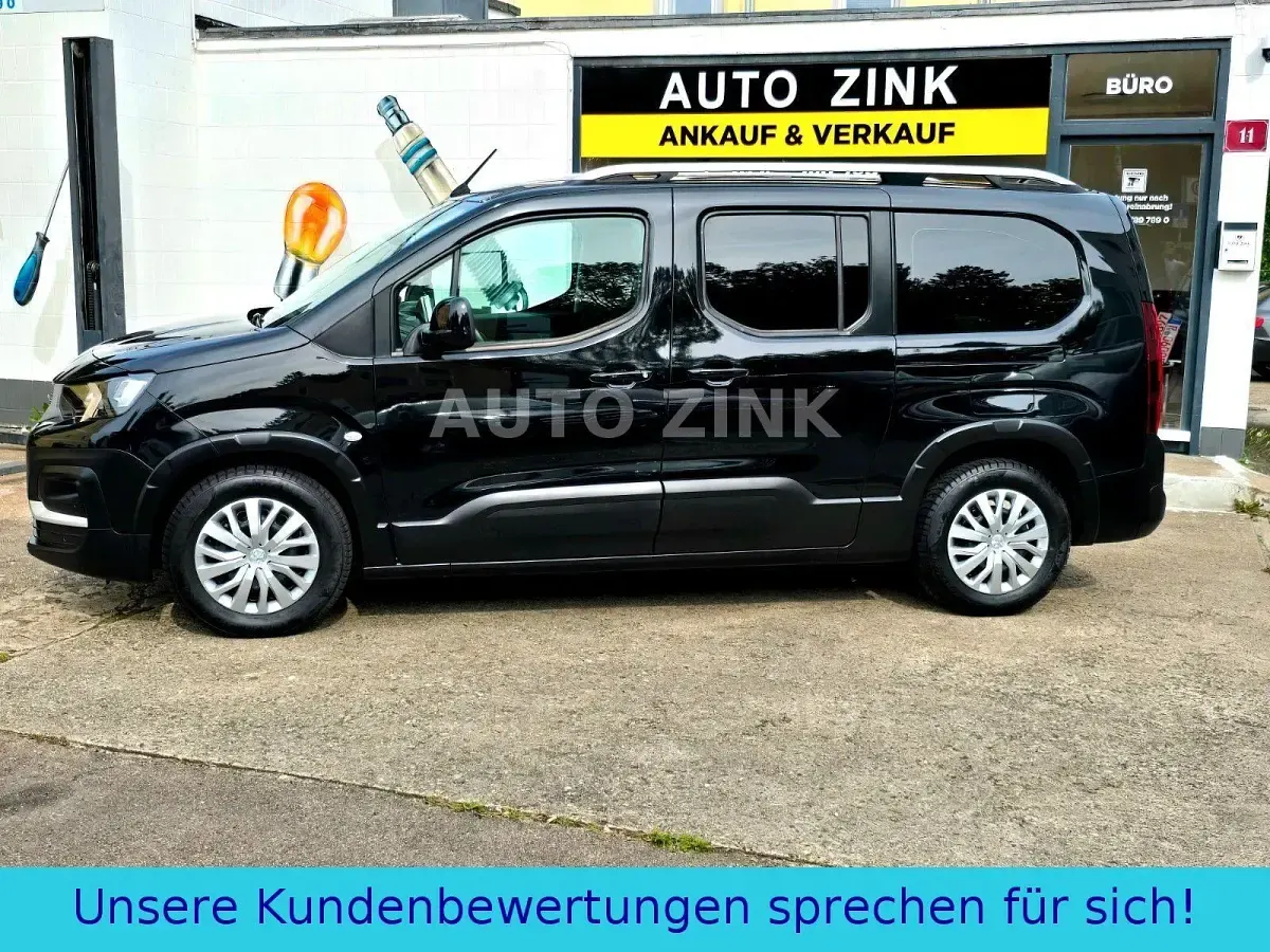 Gebraucht Peugeot Rifter Active 131 PS (96 kW) 2019 Schwarz Van / Kleinbus