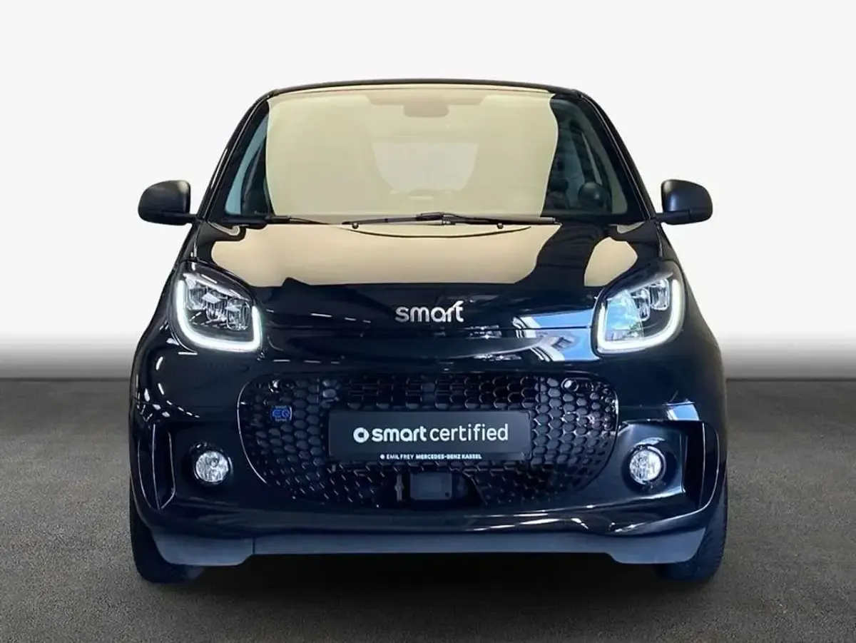 Gebraucht Smart ForTwo Coupé Passion Exclusive 60 kW (82 PS) 2024 Bodypanels in black/tridion sc Kleinwagen