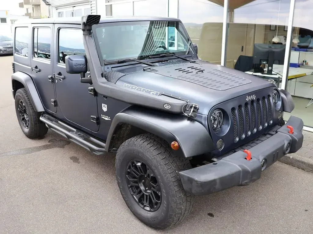 Gebraucht Jeep Wrangler Sahara 200 PS (147 kW) 2014 Schwarz SUV