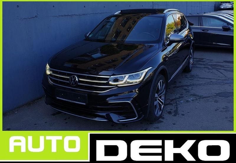 Deep black perleffekt Gebraucht 2022 VW Tiguan Allspace R-line SUV | 35.470 € (Fairer Preis) - Bild 1/4