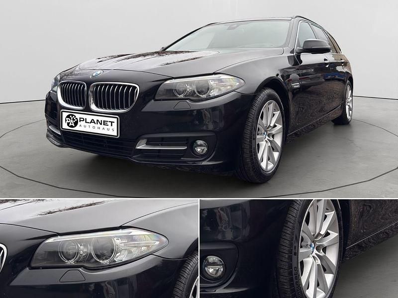 Schwarz Gebraucht 2017 BMW 520 Performance Kombi | 18.490 € (Guter Preis) - Bild 1/4