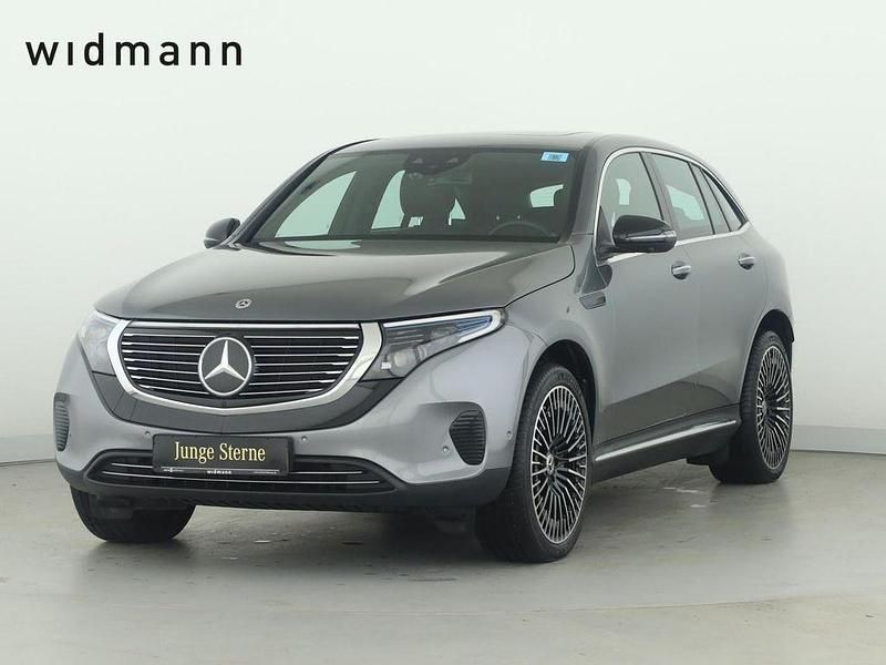 Metalliclack selenitgrau Gebraucht 2022 Mercedes EQC400 Electric Art SUV | 35.850 € (Guter Preis) - Bild 1/4