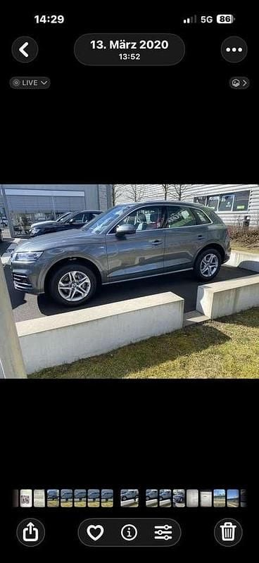 Używany Audi Q5 Design 190 KM (139 kW) 2019 Szary SUV