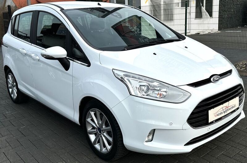 Weiß Gebraucht 2016 Ford B-MAX Titanium Van / Kleinbus | 7.999 € (Guter Preis) - Bild 1/4