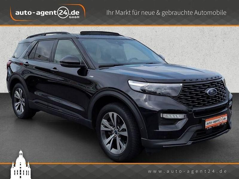Schwarz Gebraucht 2021 Ford Explorer ST-Line SUV | 40.990 € (Fairer Preis) - Bild 1/4