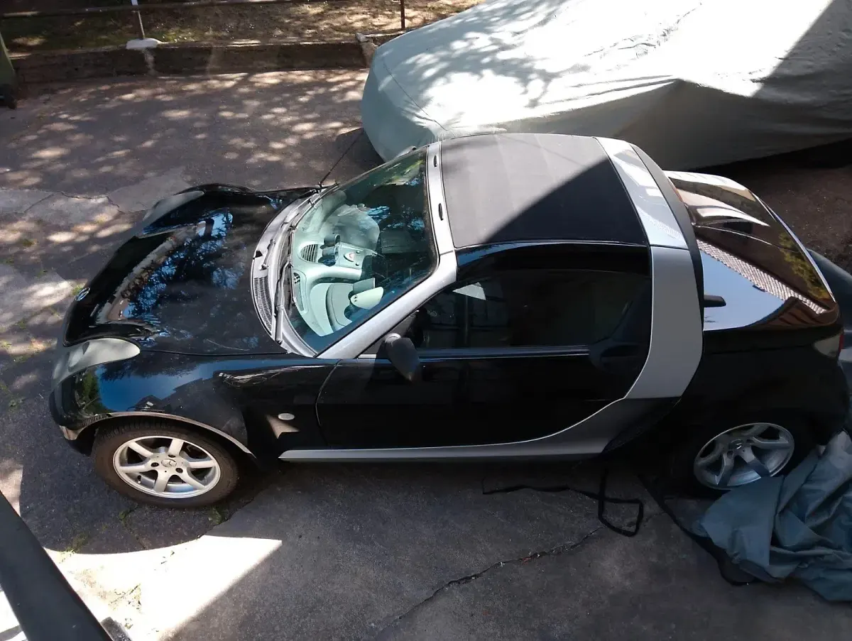 Gebraucht Smart Roadster 82 PS (60 kW) 2005 Schwarz Cabrio