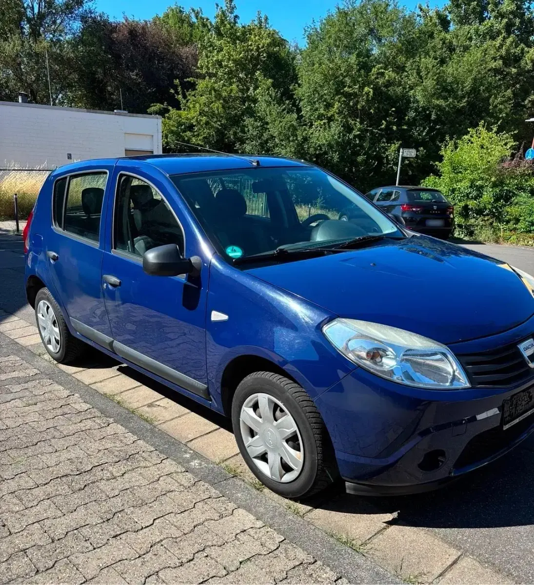 Gebraucht Dacia Sandero 75 PS (55 kW) 2010 Blau Kleinwagen