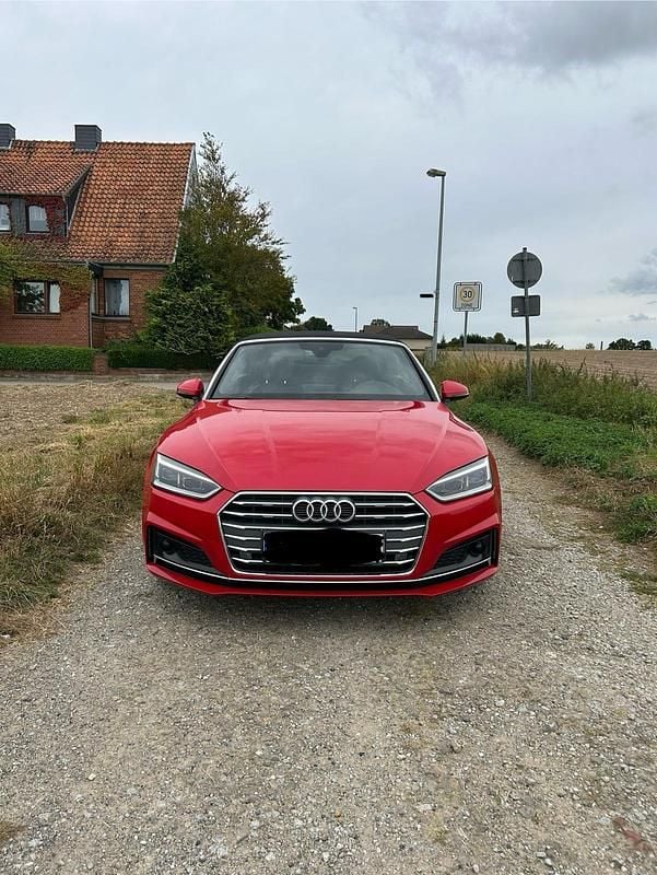 Rot Gebraucht 2019 Audi A5 Cabriolet Cabrio | 29.900 € (Fairer Preis) - Bild 1/4