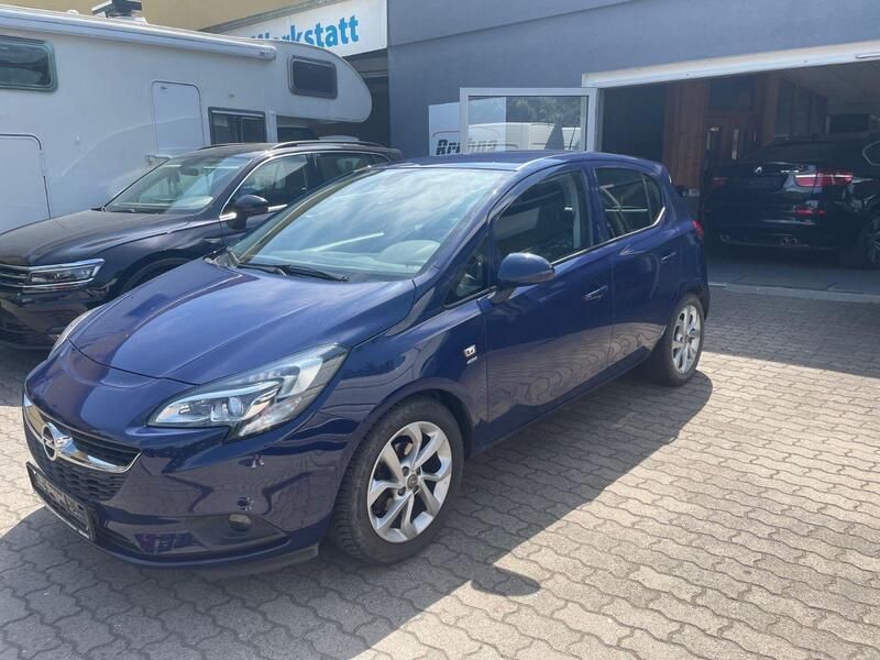 Blau Gebraucht 2017 Opel Corsa Active Kleinwagen | 5.650 € (Superpreis) - Bild 1/4