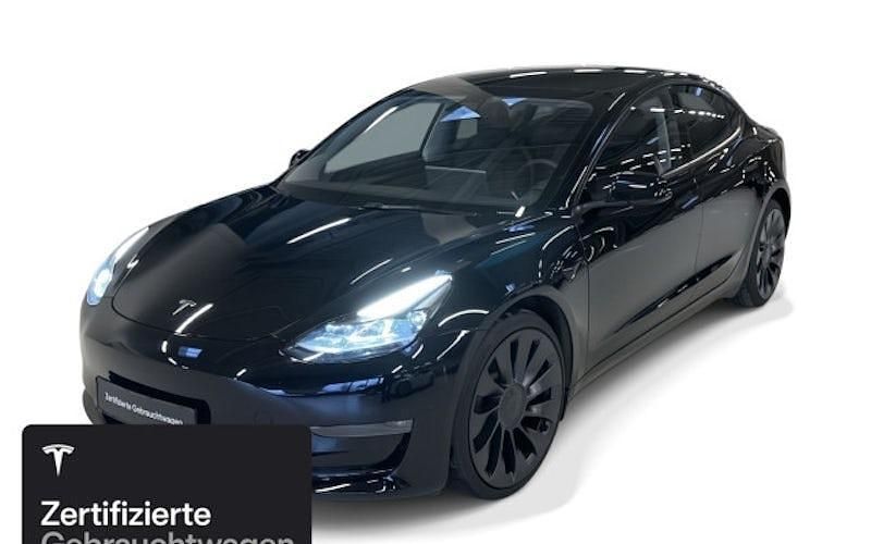 Gebraucht Tesla Model 3 Performance 377 kW (513 PS) 2021 Schwarz Limousine
