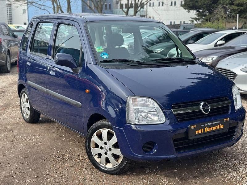 Gebraucht Opel Agila 75 PS (55 kW) 2004 Blau Van / Kleinbus