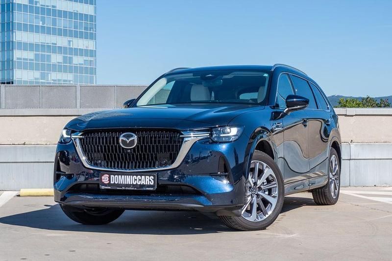 Blau Gebraucht 2025 Mazda CX-80 Takumi-Line SUV | 53.500 € (Guter Preis) - Bild 1/4