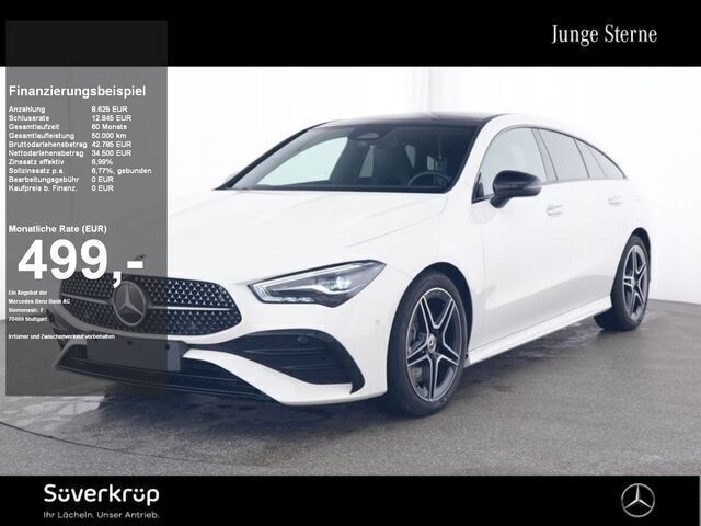 Andere farbe Gebraucht 2024 Mercedes CLA250 Shooting Brake AMG Kombi | 43.100 € (Teuer) - Bild 1/1