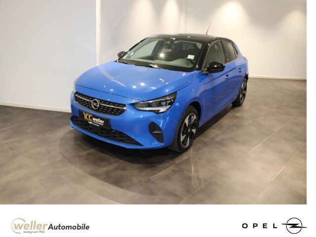Blau Gebraucht 2022 Opel Corsa-e Elegance Kleinwagen | 13.840 € (Guter Preis) - Bild 1/4
