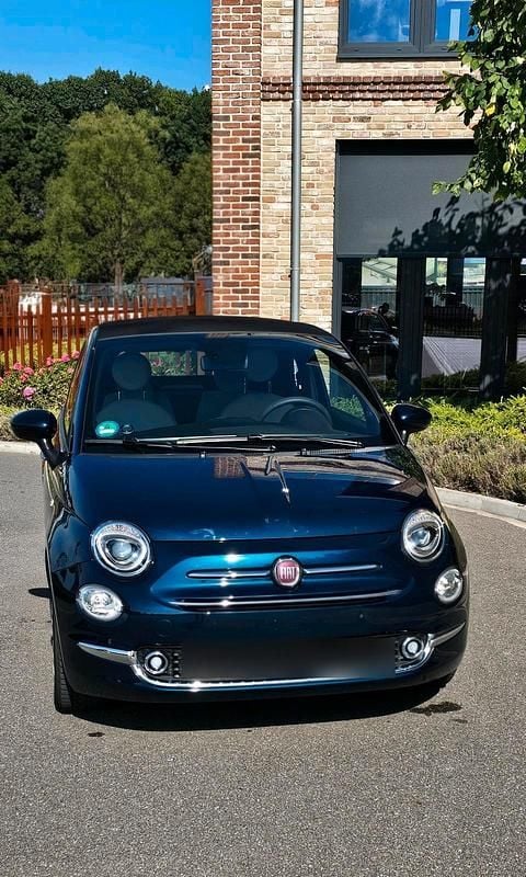 Blau Gebraucht 2022 Fiat 500C Dolcevita Cabrio | 14.999 € - Bild 1/4
