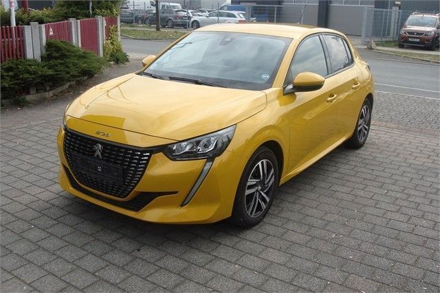 Gelb Gebraucht 2021 Peugeot 208 Allure Kleinwagen | 13.900 € (Fairer Preis) - Bild 1/4