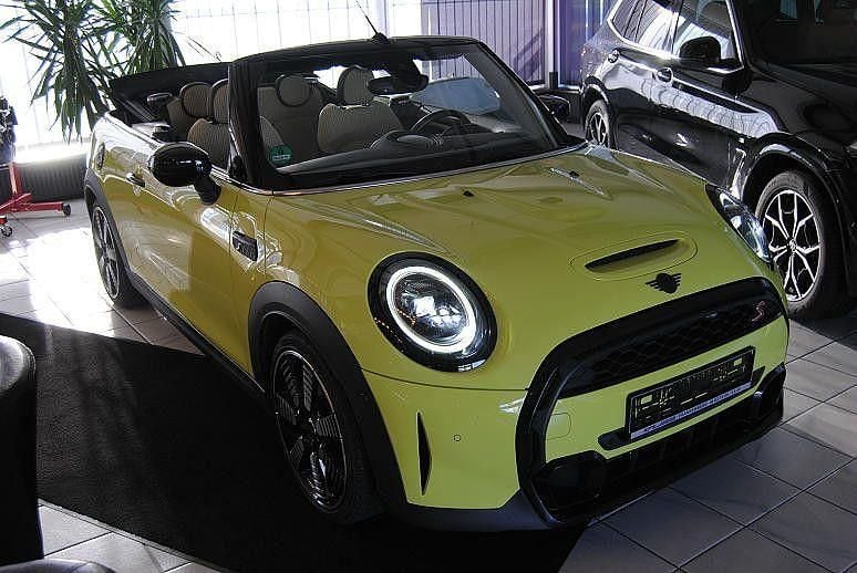 Gelb Gebraucht 2021 Mini Cooper S Cabriolet Cabrio | 22.890 € (Guter Preis) - Bild 1/4