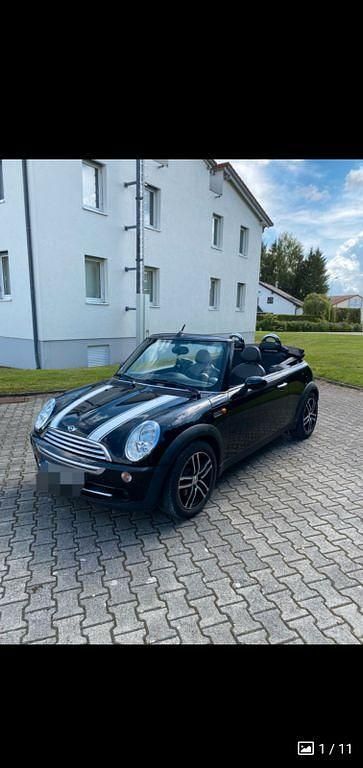 Schwarz Gebraucht 2004 Mini Cooper Cabriolet Cabrio | 5.299 € - Bild 1/4