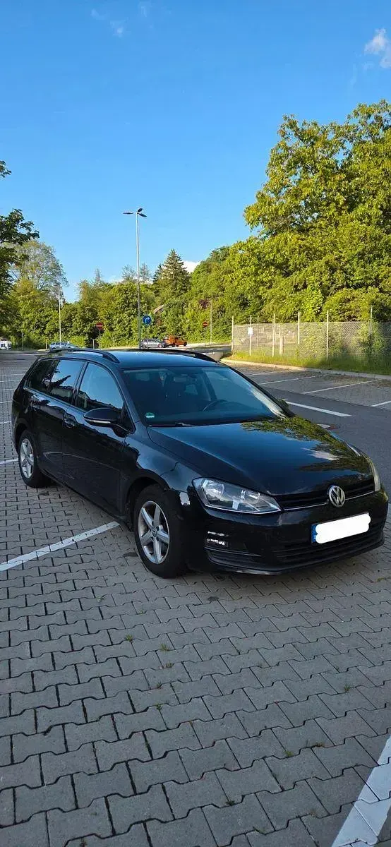 Gebraucht VW Golf VII Comfortline 110 PS (80 kW) 2015 Schwarz Kombi