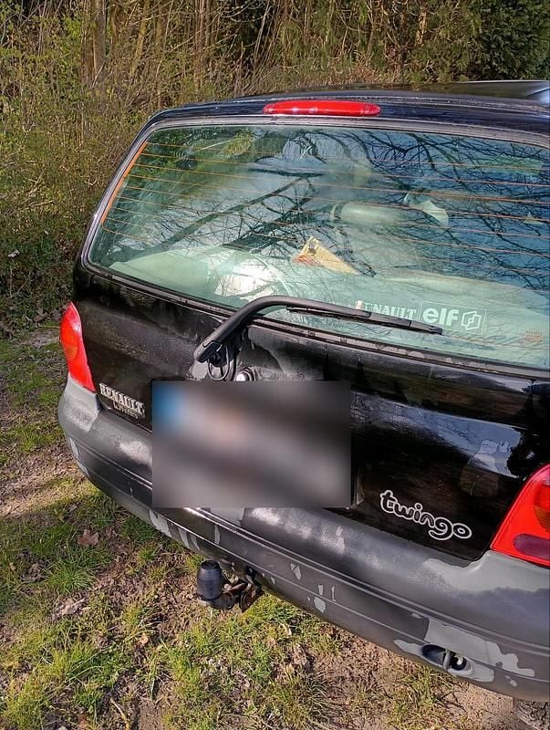 Gebraucht Renault Twingo 58 PS (42 kW) 2001 Schwarz Kleinwagen