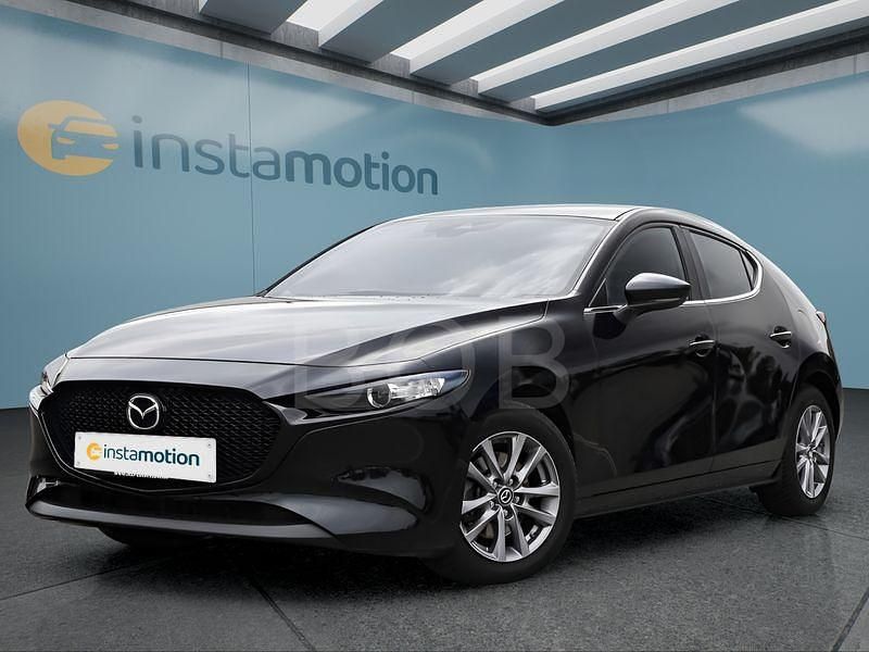 Schwarz Gebraucht 2022 Mazda 3 Limousine | 20.299 € (Fairer Preis) - Bild 1/4