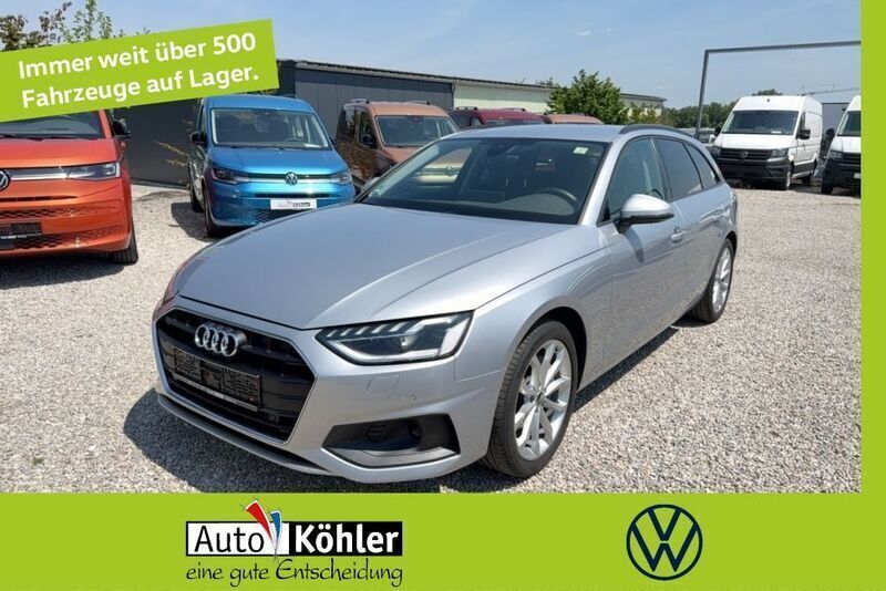 Florettsilber metallic Gebraucht 2021 Audi A4 Ambiente Kombi | 21.400 € (Guter Preis) - Bild 1/3