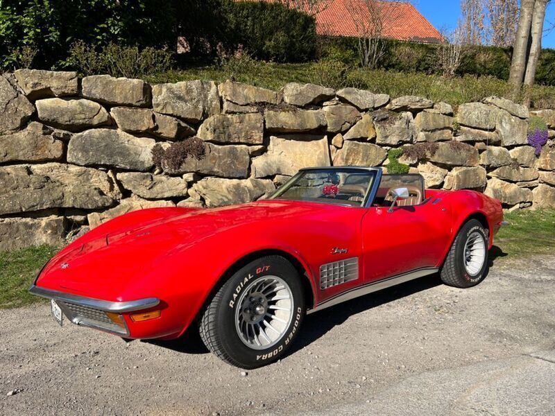 Grün Gebraucht 1971 Corvette C3 Cabrio | 33.690 € - Bild 1/4