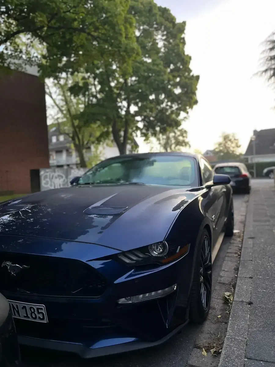 Gebraucht Ford Mustang GT 460 PS (338 kW) 2018 Blau Coupé